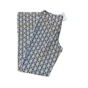 Lena Gabrielle pants soft stretch pull-on geometric circles NWT woman’s size 6